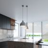 Suspension Béton Gris E27 1 Empoli