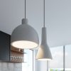 Suspension Béton Gris E27 1 Empoli