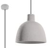 Suspension Béton Gris E27 1 Damaso