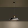 Suspension Béton Gris E27 1 Afra