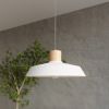 Suspension Béton Gris E27 1 Afra