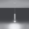 Suspension Acier Blanc GU10 1 Lagos
