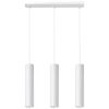 Suspension Acier Blanc GU10 3 Lagos Line