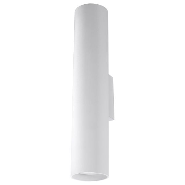 Applique Acier Blanc GU10 2 Lagos