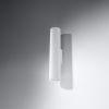 Applique Acier Blanc GU10 2 Lagos