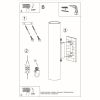 Applique Acier Blanc GU10 2 Lagos