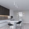 Applique Acier Blanc GU10 2 Lagos