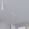 Applique Acier Blanc GU10 2 Lagos