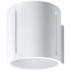 Applique Aluminium Blanc G9 1 Inez