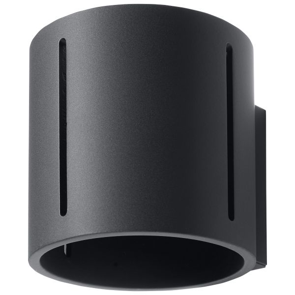 Applique Aluminium Noir G9 1 Inez
