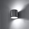Applique Aluminium Gris G9 1 Inez