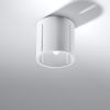 Plafonnier Aluminium Blanc G9 1 Inez