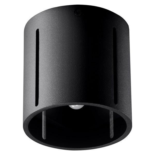 Plafonnier Aluminium Noir G9 1 Inez