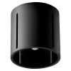 Plafonnier Aluminium Noir G9 1 Inez