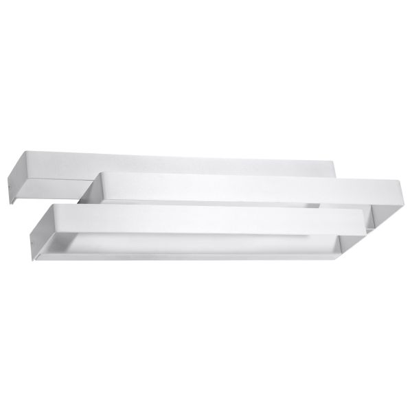 Applique Acier Blanc G9 2 Frost
