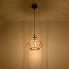Suspension Bois Bois Naturel E27 1 Pompelmo