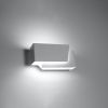 Applique Acier Blanc G9 1 Piegare