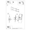 Applique Acier Blanc G9 1 Piegare