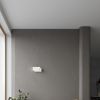 Applique Acier Blanc G9 1 Piegare