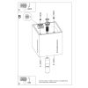 Plafonnier Aluminium Blanc G9 1 Pixar