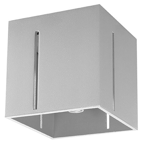 Plafonnier Aluminium Gris G9 1 Pixar