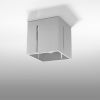 Plafonnier Aluminium Gris G9 1 Pixar