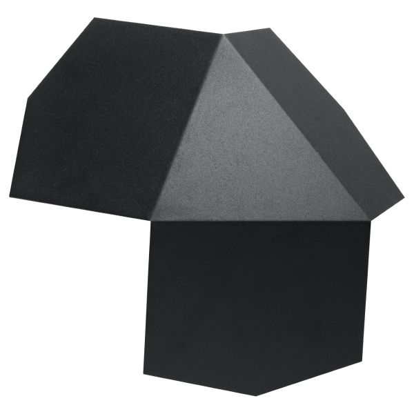 Applique Acier Noir G9 2 Tre