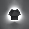Applique Acier Noir G9 2 Tre
