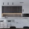 Plafonnier Acier Noir GU10 1 Lagos 30