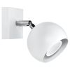 Applique Acier Blanc GU10 1 Oculare