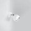 Applique Acier Blanc GU10 1 Oculare