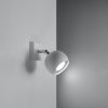 Applique Acier Blanc GU10 1 Oculare