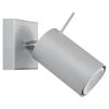 Applique Acier Gris GU10 1 Ring