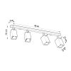 Plafonnier Acier Blanc GU10 4 Merida Line