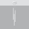 Suspension Acier Blanc G9 3 Pastelo