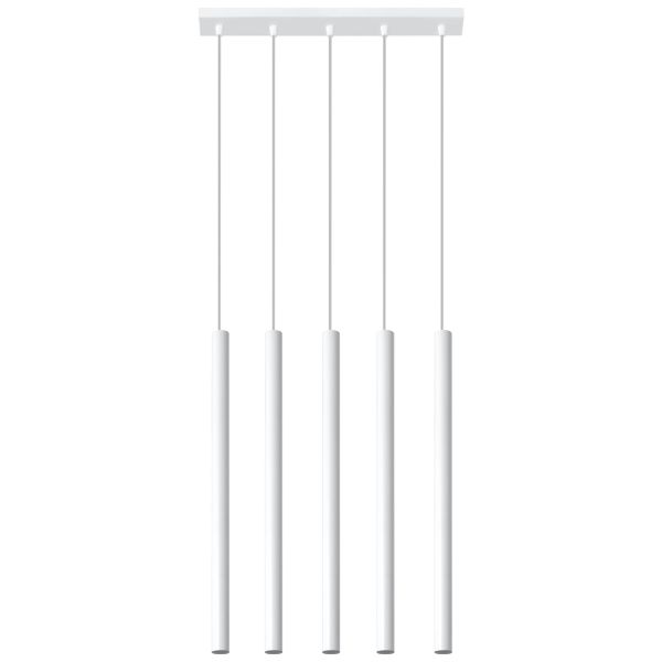 Suspension Acier Blanc G9 5 Pastelo Line