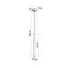 Suspension Acier Noir G9 1 Pastelo