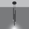 Suspension Acier Noir G9 3 Pastelo