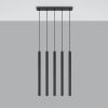 Suspension Acier Noir G9 5 Pastelo Line