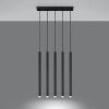 Suspension Acier Noir G9 5 Pastelo Line
