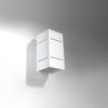 Applique Aluminium Blanc G9 1 Blocco