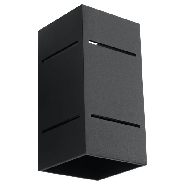Applique Aluminium Noir G9 1 Blocco
