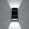 Applique Aluminium Noir G9 1 Blocco