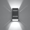 Applique Aluminium Gris G9 1 Blocco