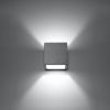 Applique Béton Gris G9 1 Quad