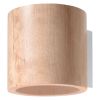 Applique Bois Bois Naturel G9 1 Orbis