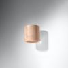 Applique Bois Bois Naturel G9 1 Orbis