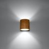 Applique Bois Bois Naturel G9 1 Orbis