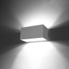 Applique Aluminium Blanc G9 2 Quad Maxi