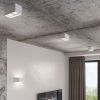 Applique Aluminium Blanc G9 2 Quad Maxi